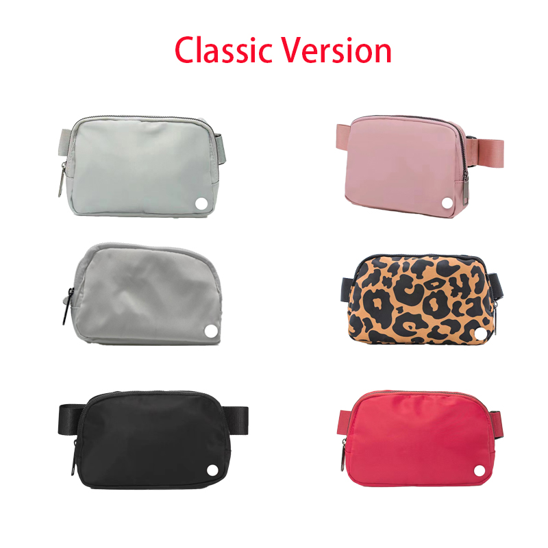 

Outdoor sports Bags lu belt bag Women Men Waist Bag ladies sport Gym Elastic Adjustable Strap