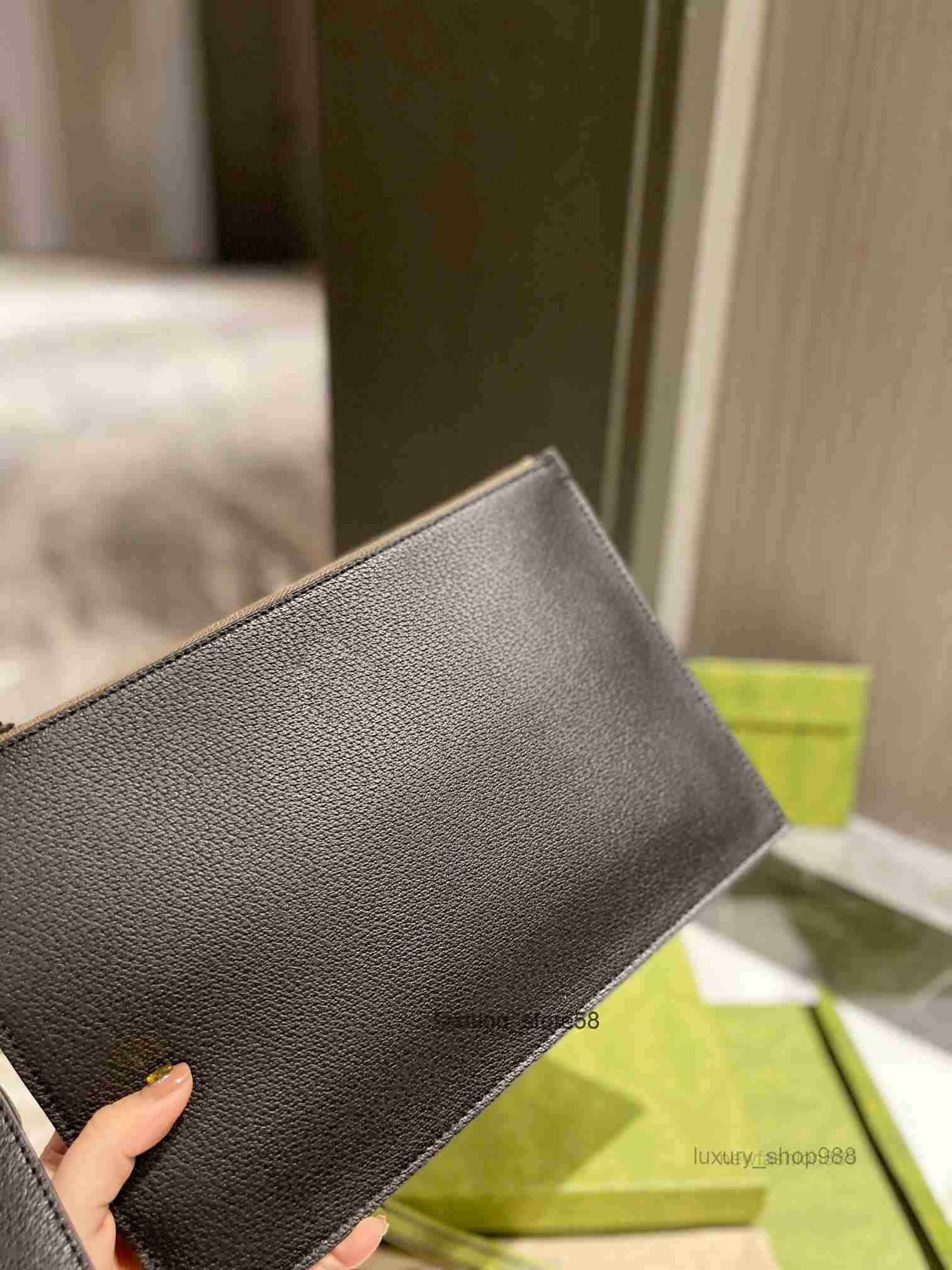 

Evening Bags men Clutch Bags Clutch Bags Designer HH High Quality Designers Toiletry Men Women Luxurys envelope Hbags Lady Classic Large Capacity Brown P, 15