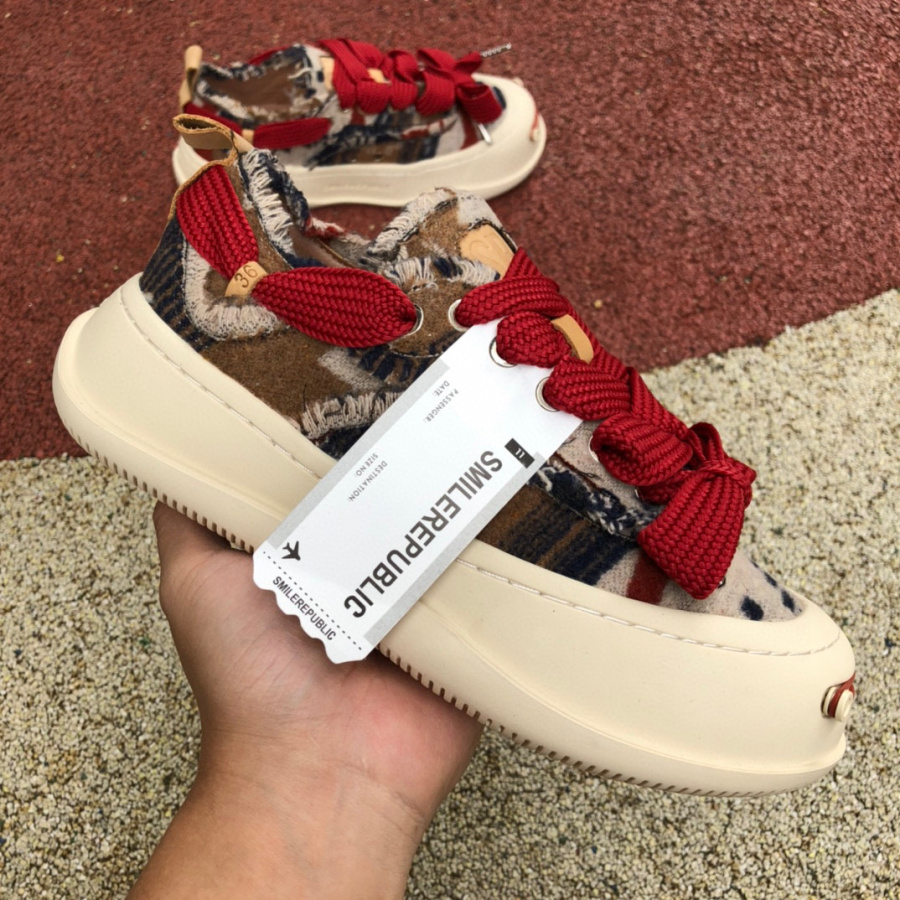 SMILEREPUBLIC chaussures pour hommes femme sourire ouvert chaussures en toile 5 Couleur