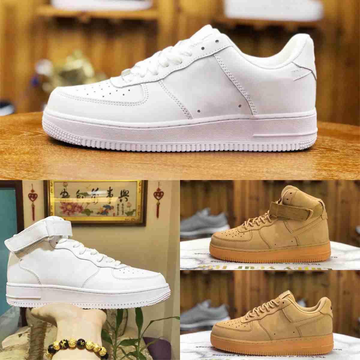 

Designer 2023 New FoRcEs Outdoor Men Low Skateboard Shoes Discount One Unisex Classic 1 07 Knit Euro Airs High Women All White Black Wheat Running Sports Sneakers S16, Please contact us