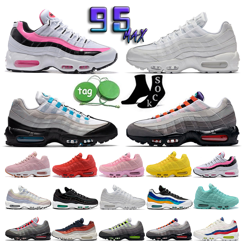 

95 Cushion Big Size us 12 Running Shoes 95s Top Quality Women Sports Jogging Sneakers University Gold White Multi Black Bordeaux Kim Jones Cork Tennis Mens Trainers, 32