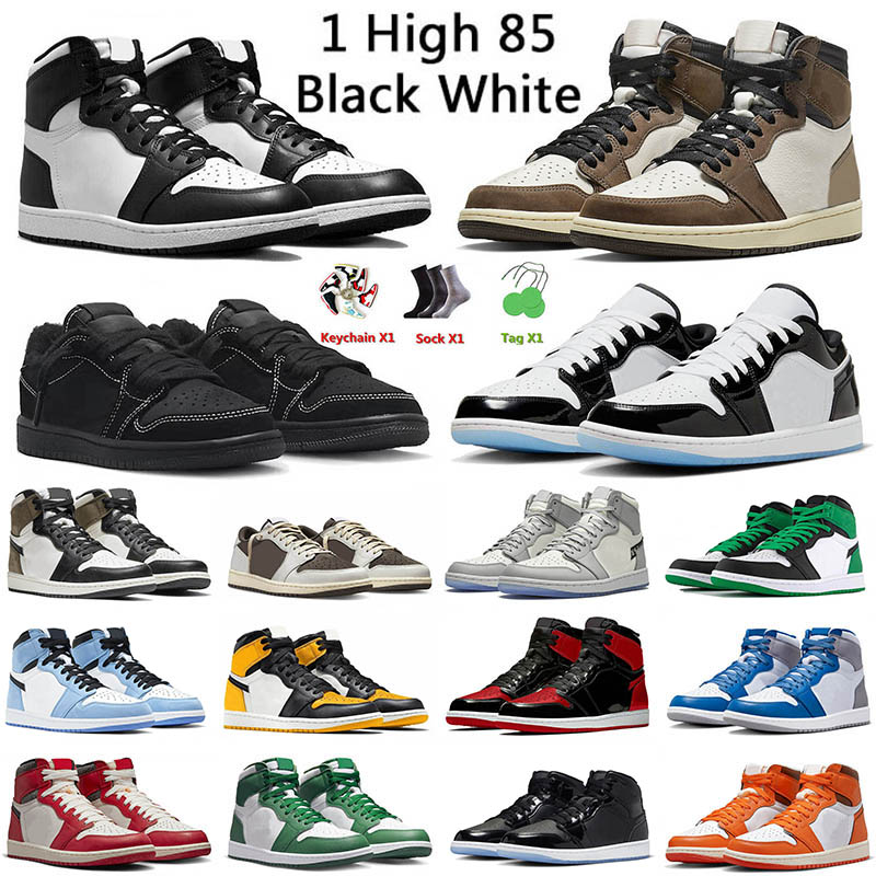 

OG Black White 85 High 1 Basketball Shoes Lost And Found Space Jam Phantom Low Travis Scotts Concord 1s Dark Mocha Luxury Green Mens Women J1 Trainers Sneakers Eur 36-46