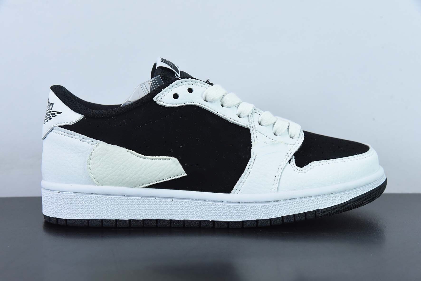 

2023 Brand Name Collaboration Basketball Shoes Fragment x TS x Jumpman 1 Low OG SP Black White Noir Blanc Girls Boys Outdoor Designer Sneakers, Navy blue black white noir