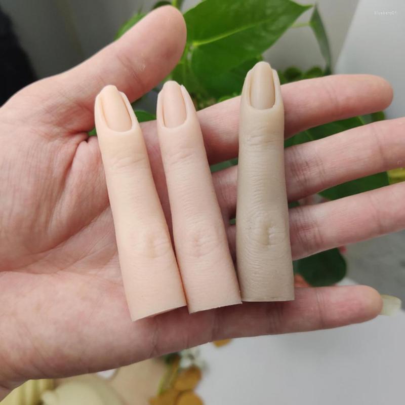 

Nail Art Kits 5D Finger Model Tool Useful Silicone Ergonomic Design Supplies Fingernail