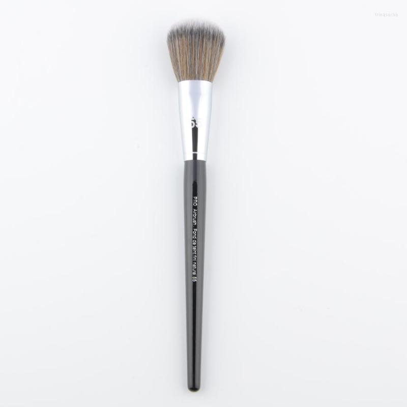 

Makeup Brushes S #55 Powder Pro Airbrush Make Up Brush Contour Blusher Cosmetic Tools Synthetic Hair Wood Handle