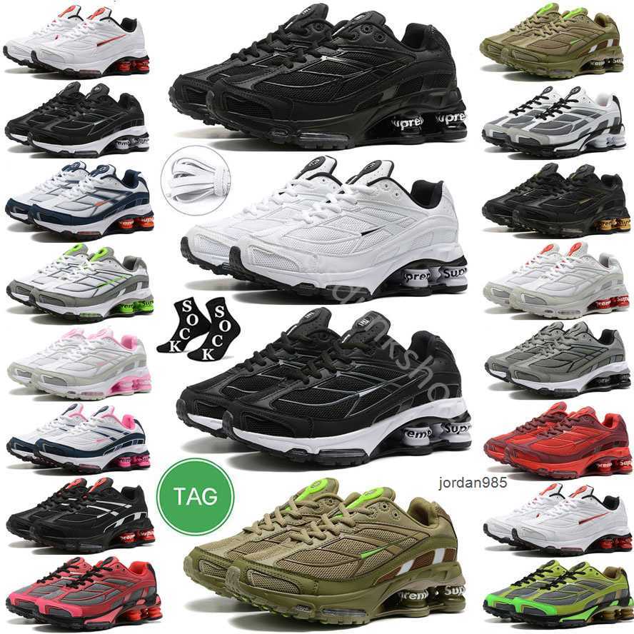 

2023 max shox ride 2 running shoes men women des chaussures classic triple black white cool grey red pink medium olive speed red 750 OG designer Shoes, Color#16