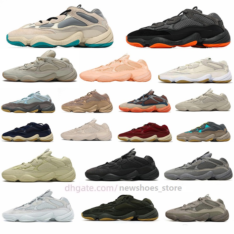 

Hot Men Women 500s Mesh Running Shoes Desert Rat Stone Soft Vision Bone White Blush Ourtdoor Trainer Platform Sports Trainer Designer