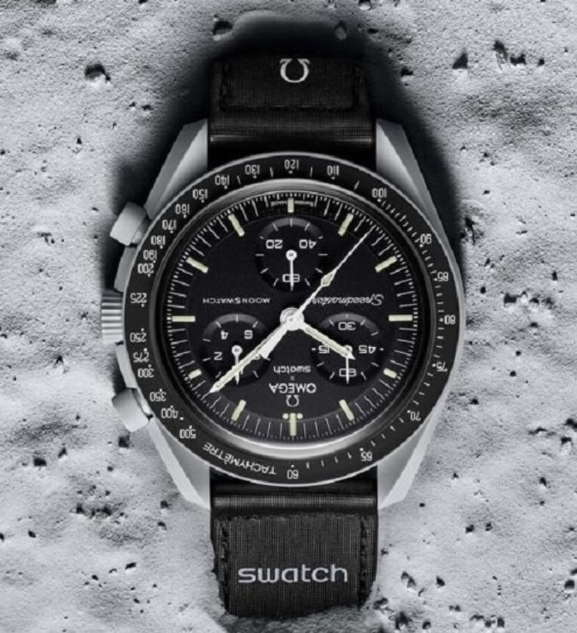 

Hot Omega x Swatch Waterproof AAA High Quality 6-pin Full-featured Ceramic Hardlex Speedmaster Planet Men Women Quartz Watch Clock Alloy Swatch Wristwatches B03, 2-mercury