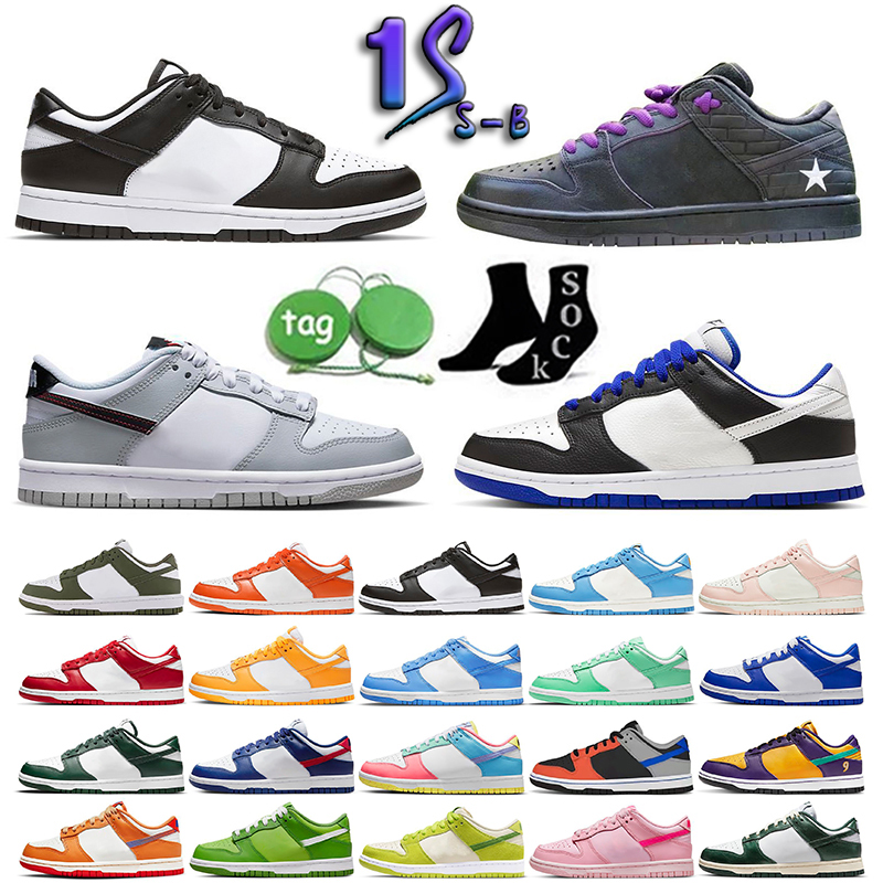 

Sb Running Shoes Low Sneakers Panda Dunky Coast University Blue Purple Pulse Red nikes Men Women Dunkes Lows Designer Trainers, Yellow