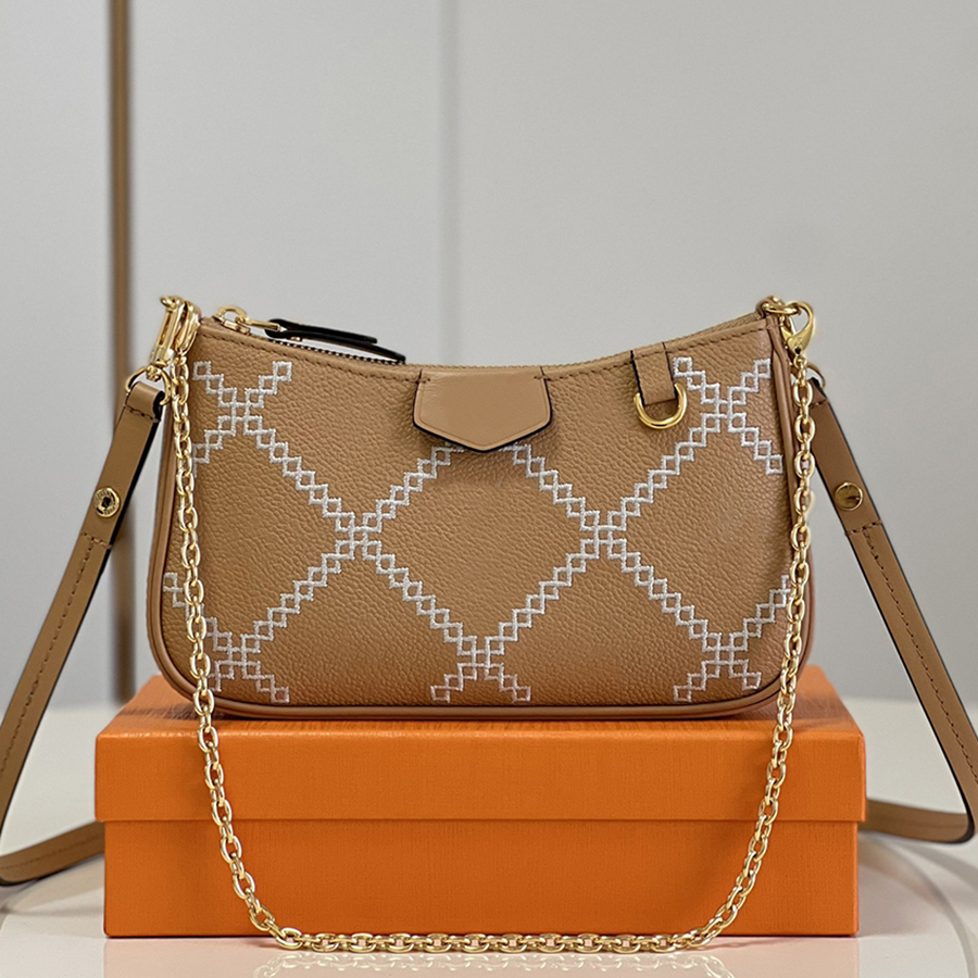 

1:1 Quality Designer Fashion Shoulder Bag 19CM EASY POUCH ON STRAP Luxurious Handbag M80349 With Box ML155