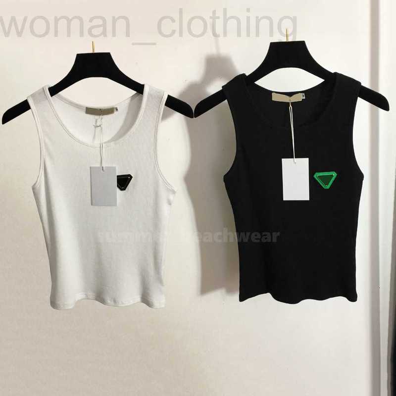 

designer Women Knits Vest Breathable Tank Top Sport Vests Cotton Fabric Tops Designer Fashion T Shirt XQ4Q, White