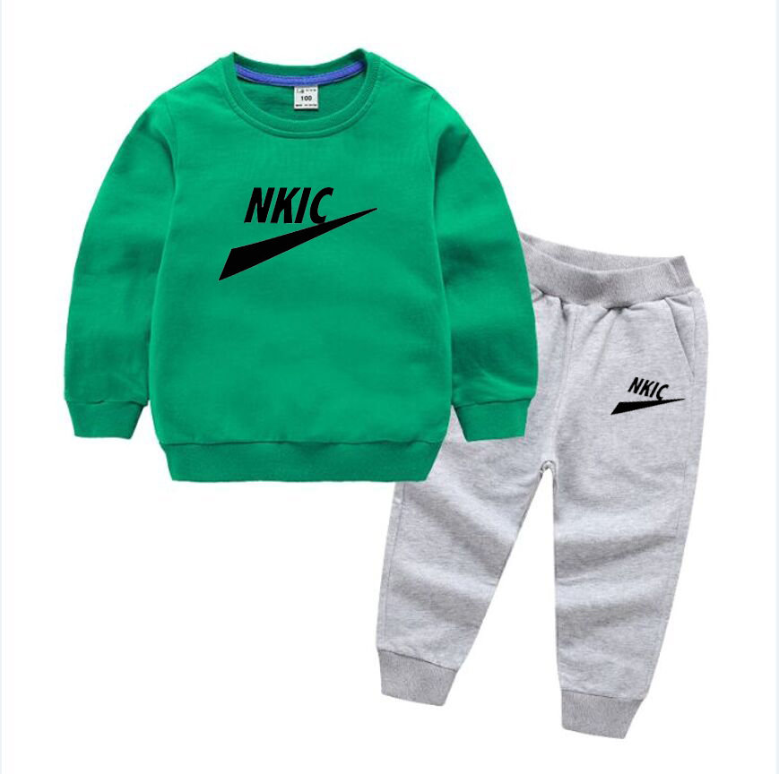Children Clothing Sets Kids Boys Girls Clothes Kid 2Pcs Long sleeves and trousers Suit Cotton New Summer Baby Boy Outfit-image-845112642