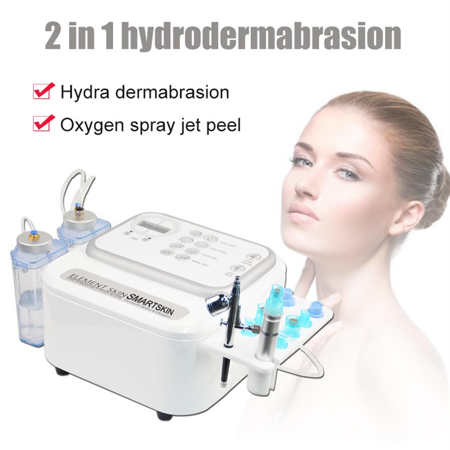 

2 in 1 portable hydro Microdermabrasion oxygen facial machine skin therapy machines242l