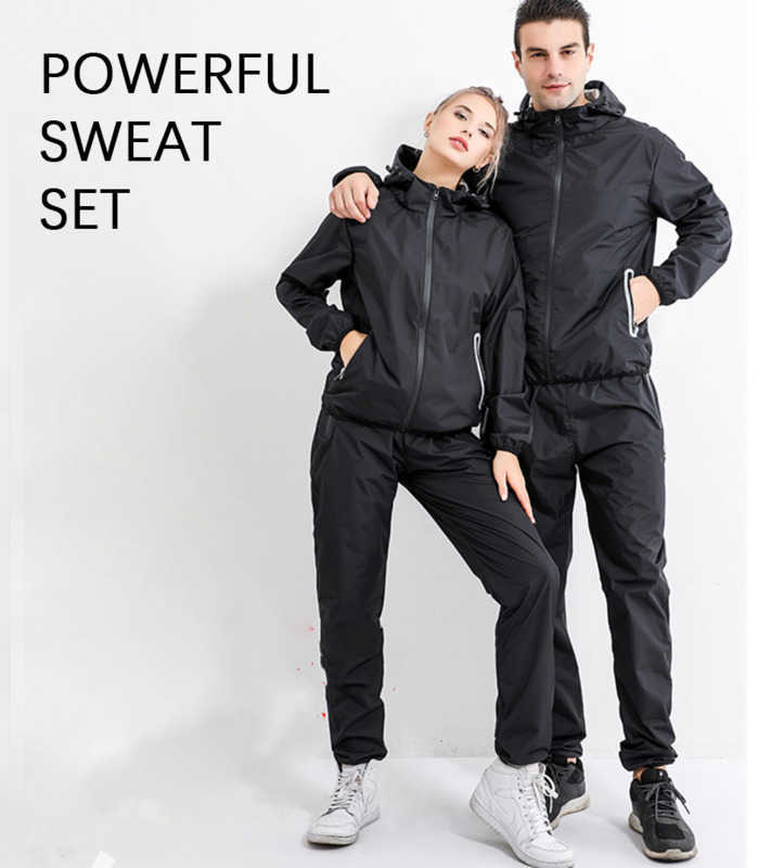 

AM Men's and women's sportswear Tech Fleece Tracksuit new sportswear fitness weight loss exercise slimming hoodie, Female white black