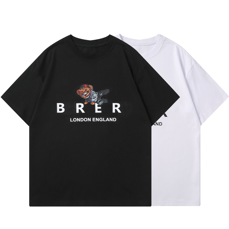 

Designer Classic Men's T Shirts T-Shirts Slim Fit Short Sleeve T Shirt Letters Print Tees for Men and Women 2023 Spring Summer Casual Fashion Couples Unisex Tops 2 Colors, Black