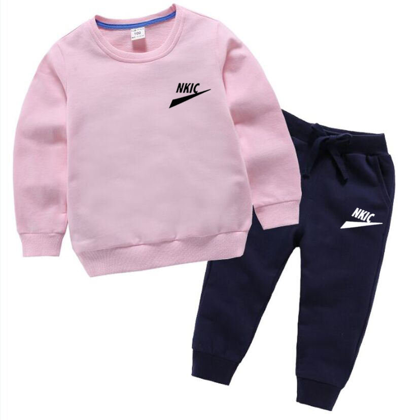

Children's Clothing Sets New Autumn and Winter Boys and Girls Long-sleeved O-neck Clothes 1-13 Years Old Kids Long sleeve and Pants Sets, Red