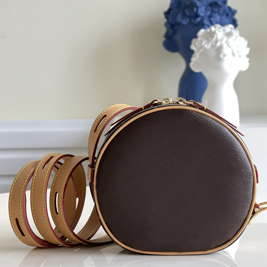 

1:1 Quality Designer Fashion Shoulder Bag 18CM BOITE CHAPEAU SOUPLE Luxurious Handbag M45578 With Box ML150