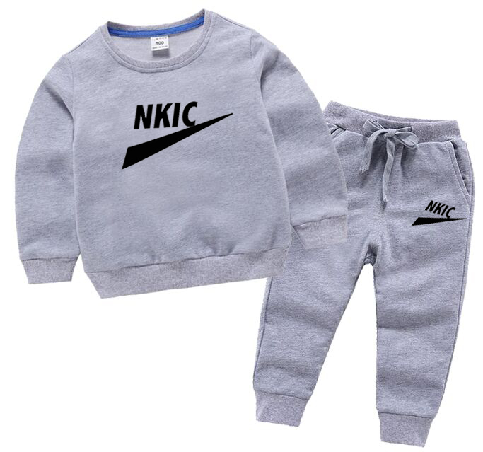 Printemps automne bébé garçon fille vêtements ensemble coton enfants enfants Sport costume pour bébé à manches longues pantalon tenue