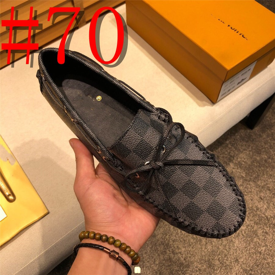 

Lo3/33Model 2023 Luxury Brand Italian Mens Shoes Casual Leather Loafers Genuine Moccasins Light Breathable Slip on Boat Shoes for Man, #08