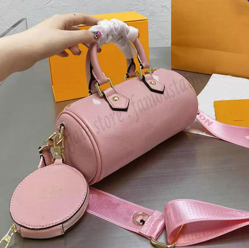 

Women Designer Lvsummer Luxurys Designers Bags Paris Brand Summer Flowers Embossing Pillow Handbags Genuine Leather Clutch Shoulder Bag Handbag Coin Card