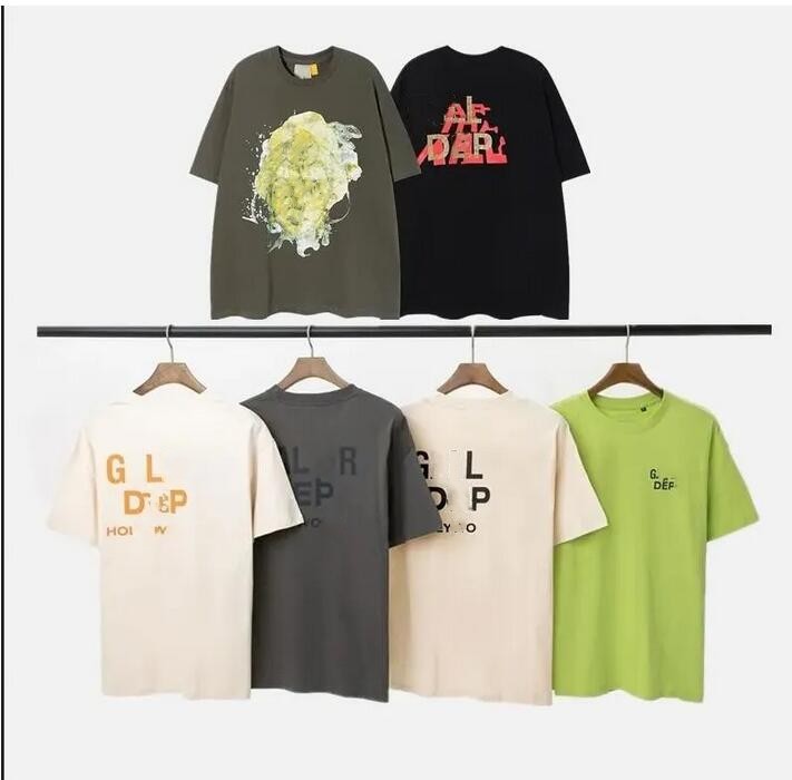 

Tees Galleryse depts T Shirts Mens Women Designer T-shirts Galleryes depts cottons Tops Man  Casual Shirt Luxurys Clothing Street Shorts Sleeve Clothes, Cu12