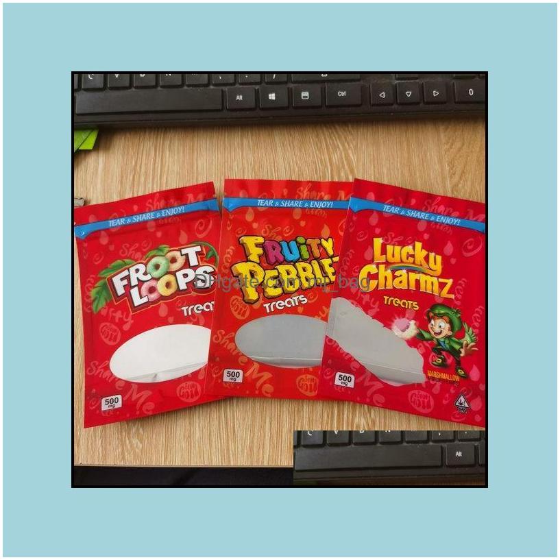 

Jewelry Pouches Bags Packing Office School Business Industrial 500Mg Mylar Bag Packaging Lucky Charmz Purple Fruity Pebblez Orang O Dhbfj