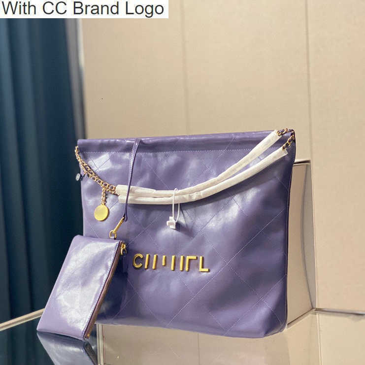 

CC Brand Shoulder Bags 23Ss Oil Wax Calfskin 22 Shopping Shoulder Bags Designer Classic Quilted Hardware Totes Women Outdoor Trend Large Capacity Crossbody Bag, Green
