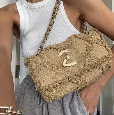 

Evening Bags Ringer Canvas Small Square Bag One Shoulder Cross-body Chain Tide Fashion Portable Retro Leisure Bag, Aspic