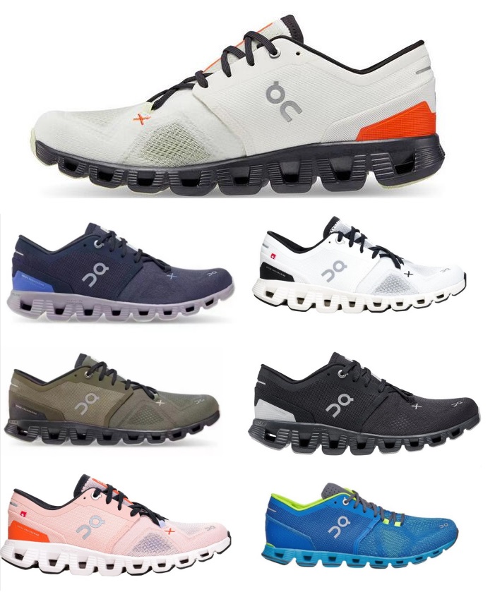 

2023 ON Cloud X Running Shoes Workout Cross Training Shoe kingcaps store Lightweight Enjoy Comfort Stylish Design Men Women Runner Sneakers Ivory Flame Fawn Magnet, Shift white-purple