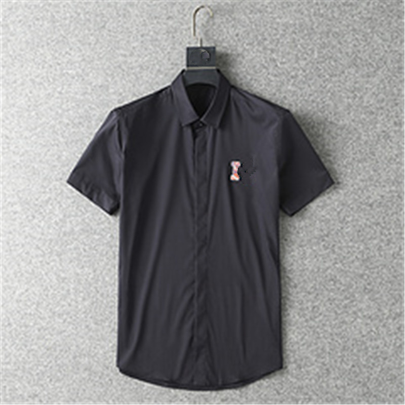 

Designers Mens casual shirts quality designer business tees classic long Sleeve Shirt solid color letter spring autumn blouse plus size M/L/XL/2XL/3XL