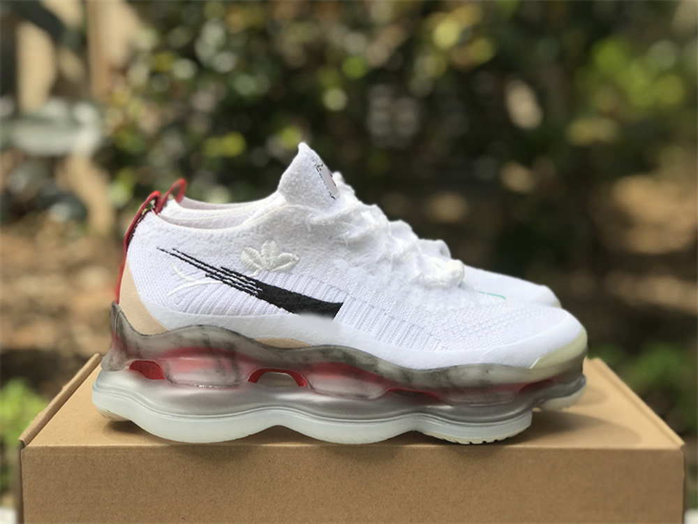 

2023 Authentic Max Scorpion running shoes Leap High White Black Sail Varsity Red Outdoor Designer Sports Sneakers for Men Women With Box, #1