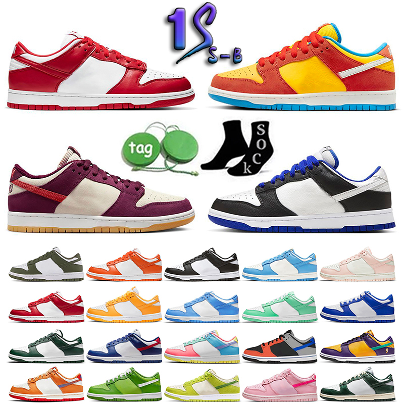 

panda casual shoes low men women designer sneakers pink Tan Green Medium Curry Olive Reverse UNC Canyon Rust Grey Fog outdoor mens sb dunks, Yellow