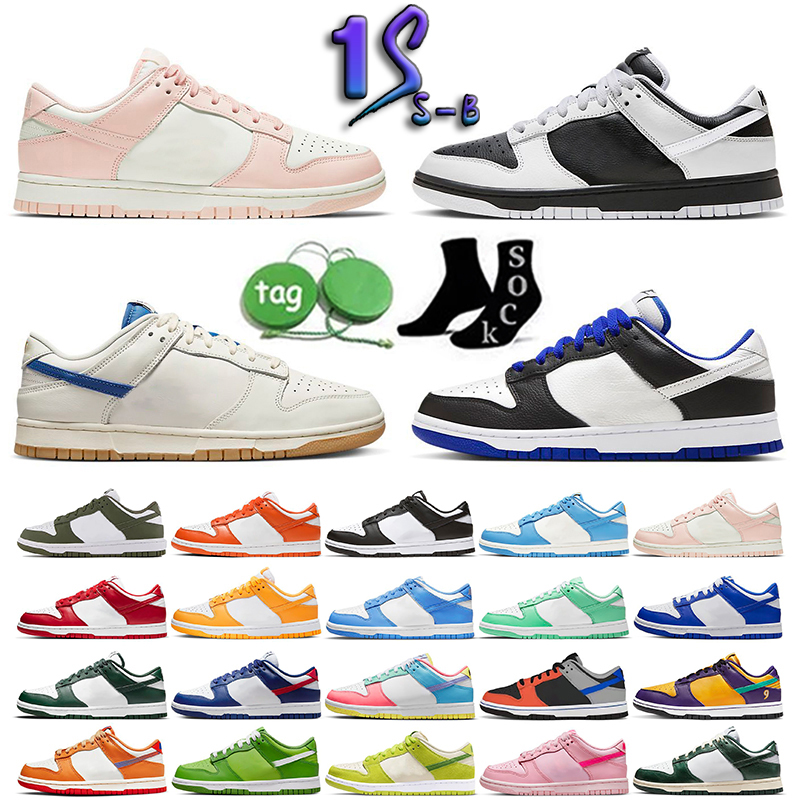 

Designer SB Low Mens Women Casual Shoes Leather Green Apple Racer Blue Black White Chunky Two Tone Grey Midas Skate Atlas Lost UNC Coast Trainers, Yellow
