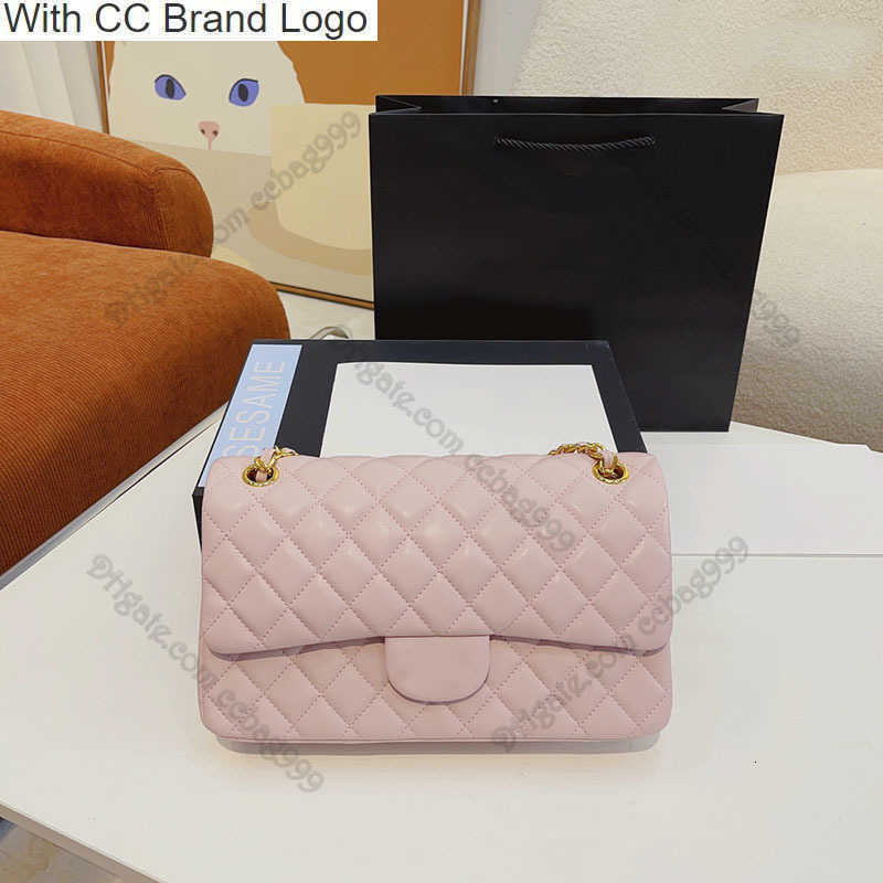 

CC Brand Cross Body Classic Double Flap Ladies Handbags Designer Bags Genuine Leather 10 Color Quilted Shoulder Bag Gold Hardware Totes Key Pouch Multi Pochette, Red