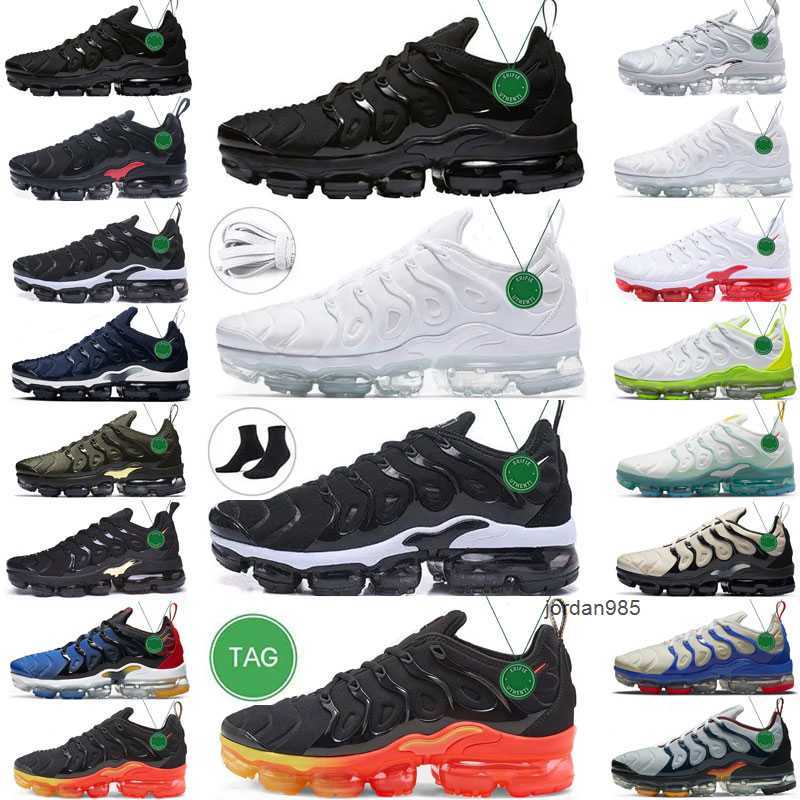 

size 13 Mens Running Shoes Tn Plus sports Grey Blue Total Crimson Triple Black Mean Green Unity Griffey Reflective White University Blue OG designer Shoes, Color#8