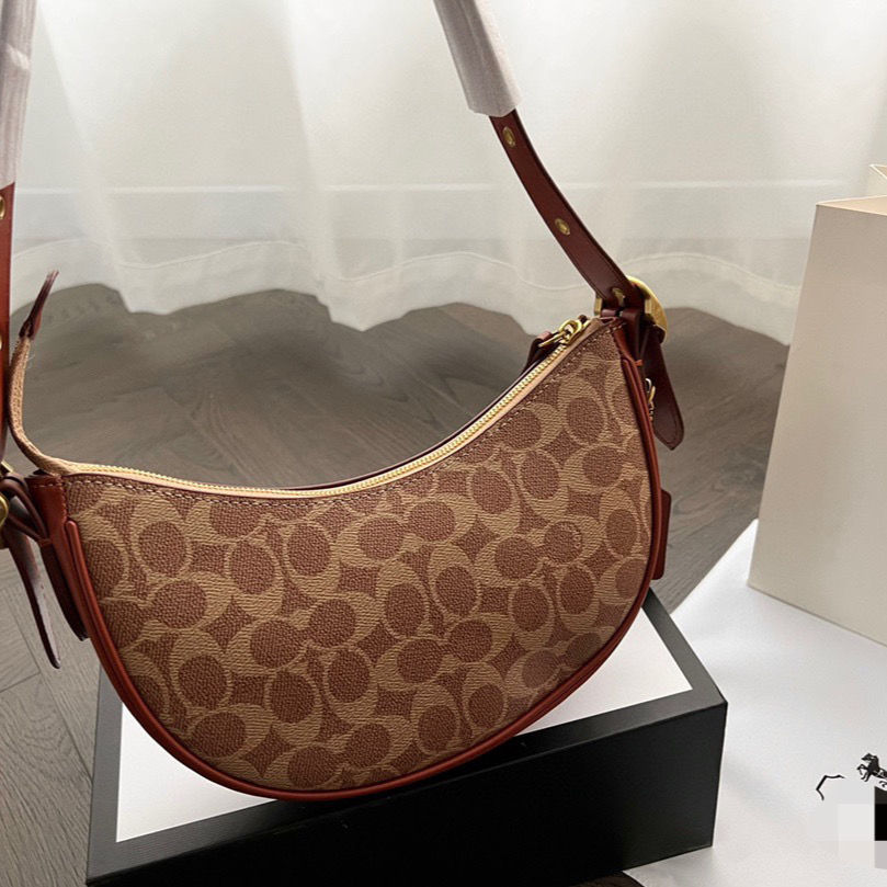 

Luxury Designer bag leather female new trendy wild cross-body Tabby bag with