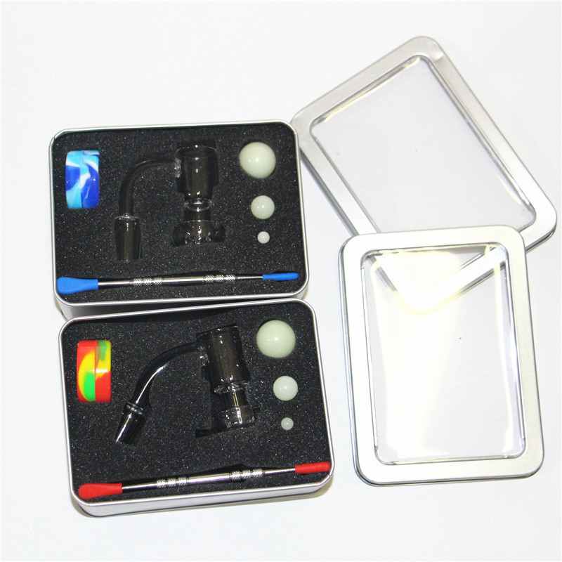 

Smoking pipe Seamless Fully Weld Blender Spin Quartz Banger Nail Terp Slurper Beveled Edge 10mm 14mm Male Joint