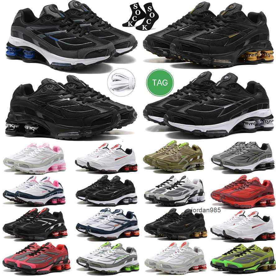 

men shox ride 2 running shoes women des chaussures 2023 with socks classic triple black white pink medium olive speed red 750 trainers OG designer Shoes, Color#15