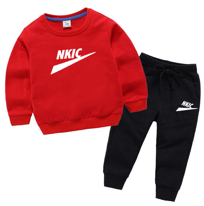 Adolescents garçons vêtements ensembles printemps automne à manches longues t-shirt pantalon 2 pièces nouveau Cool enfants Style décontracté lâch