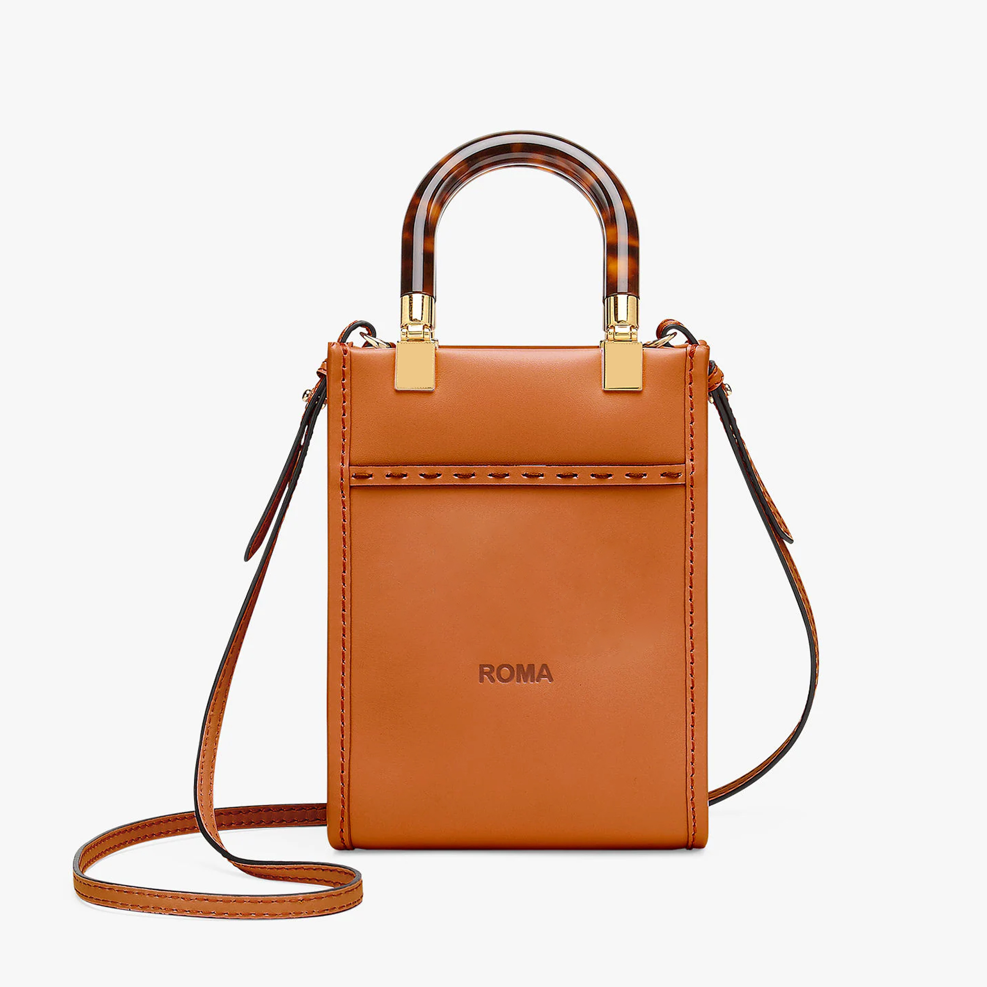 

Travel Fashion Glass Handle Sun Guard Grid Mini Tote Bag Luxury Designer Handbag Leather Cross Shoulder Strap Female Male Pocket classic Roman Clutchfend Bag, White