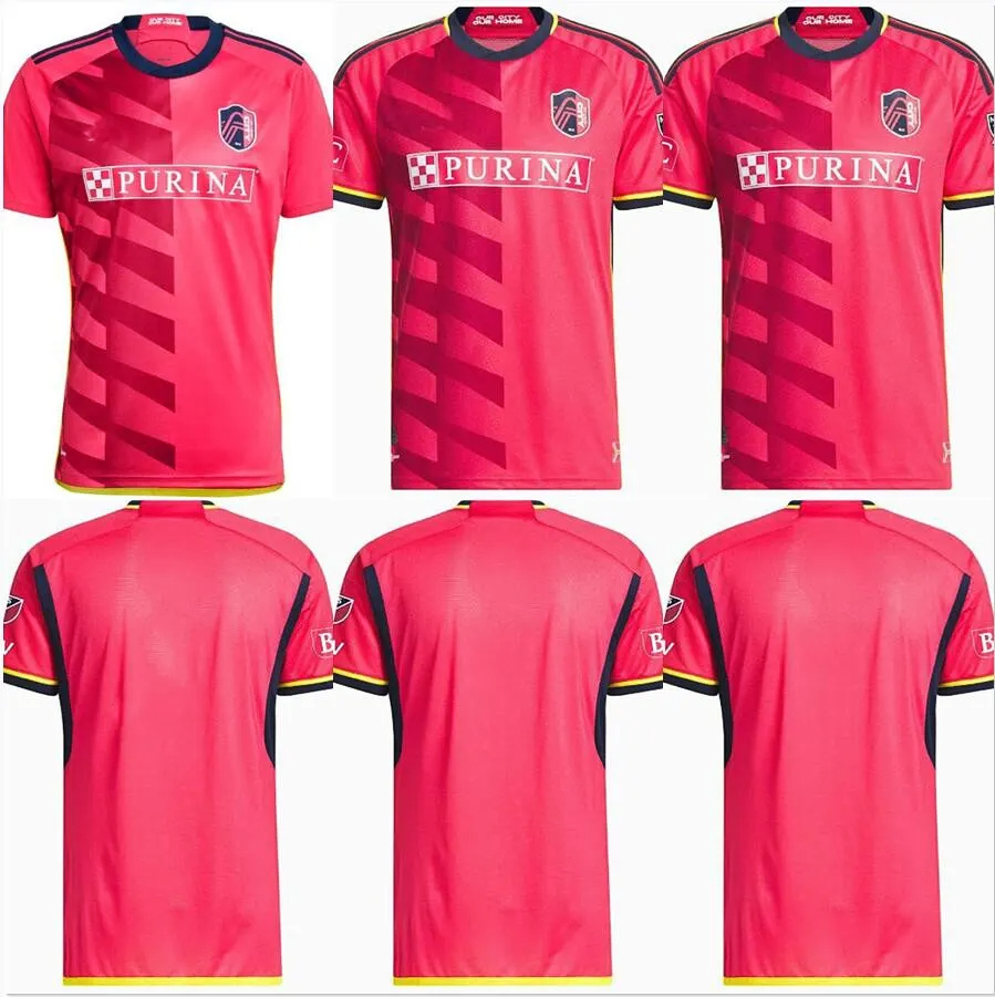 

2023 St. L ouis City SOCCER JERSEYS NEW 2022 st Louis''RED' SC NILSSON 4 KLAUSS 36 GIOACCHINI VASSILEV BELL PIDRO FOOTBALL SHIRT, 22/23