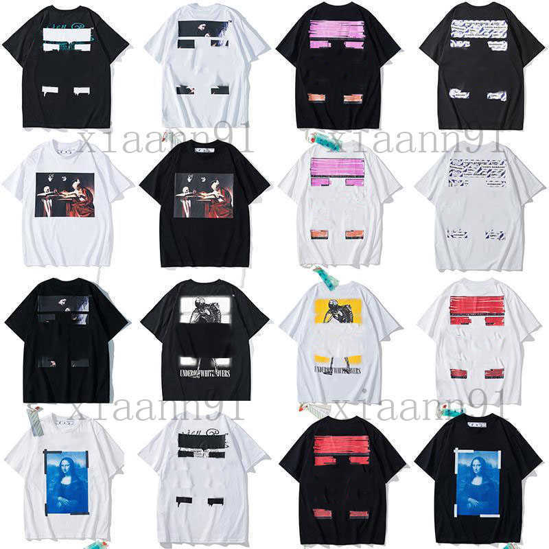 

Designer fashion Luxurys Offs Clothing Mens and Women Loose Tees Tops Man Casual Street graffiti Shirt Sweatshirt off Men's T-shirts Offs White, 13