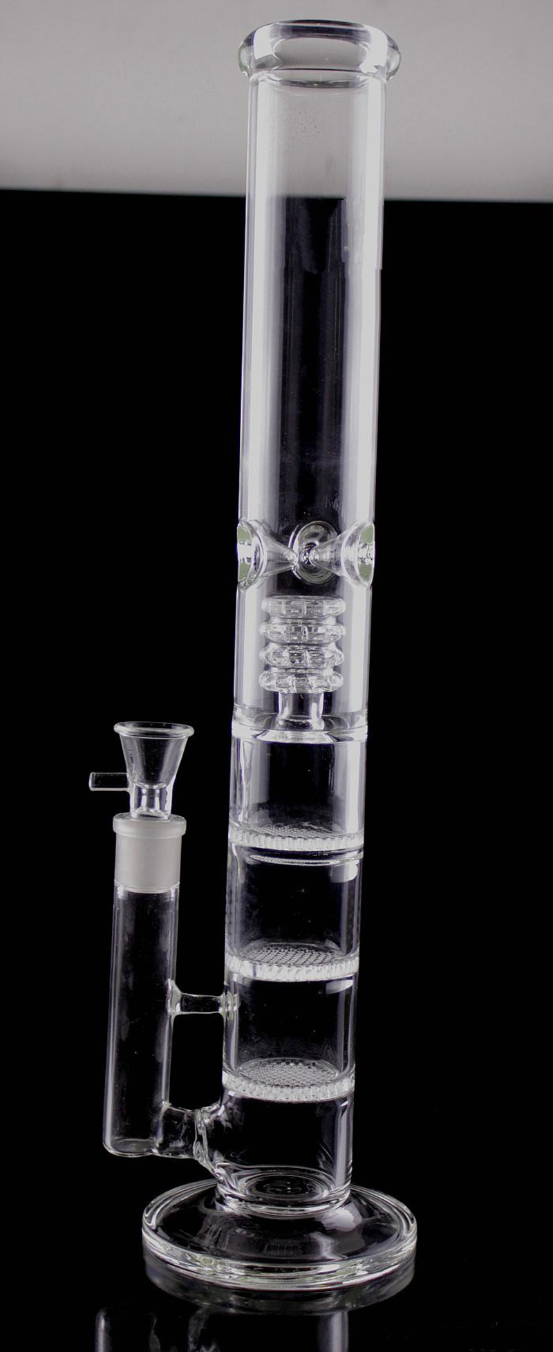 

17inch Tall Hookah Water Bongs with Bong Bowl Recycler Glass pipe
