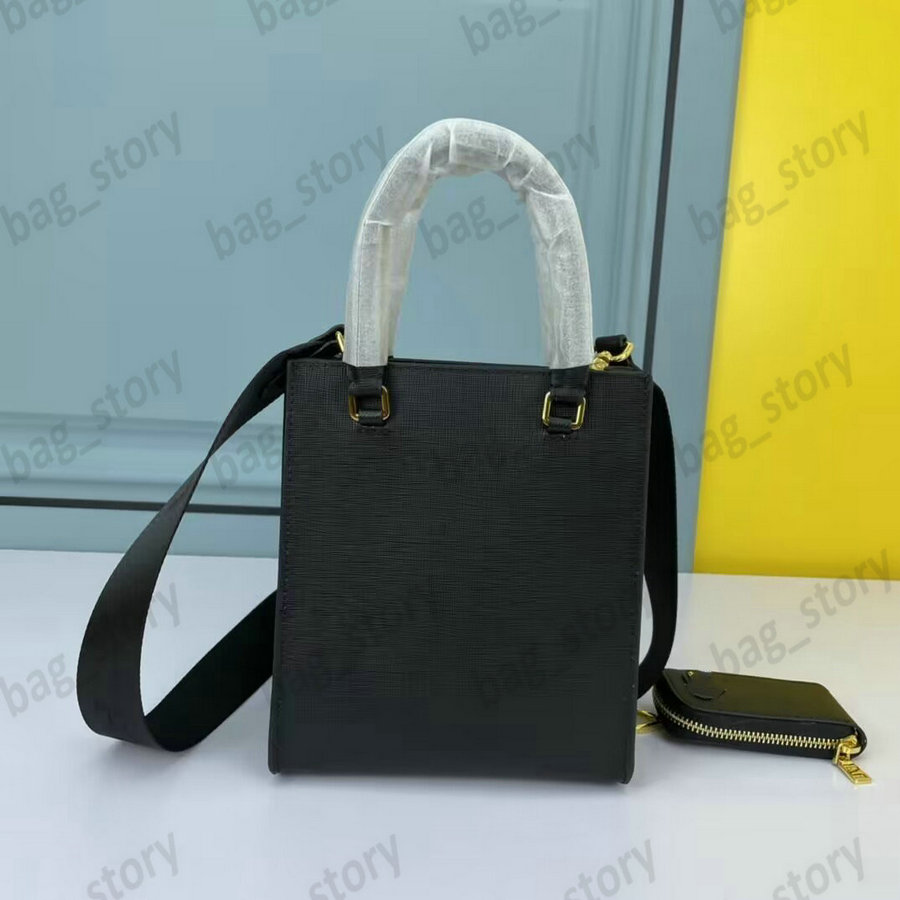

Saffiano Milano Flap Bag Designer Messenger Handbag Leather Triangle Logo Business Briescase Fashion Luxury Two Handle Handbags Adjustable Cross Body Wallet, Black