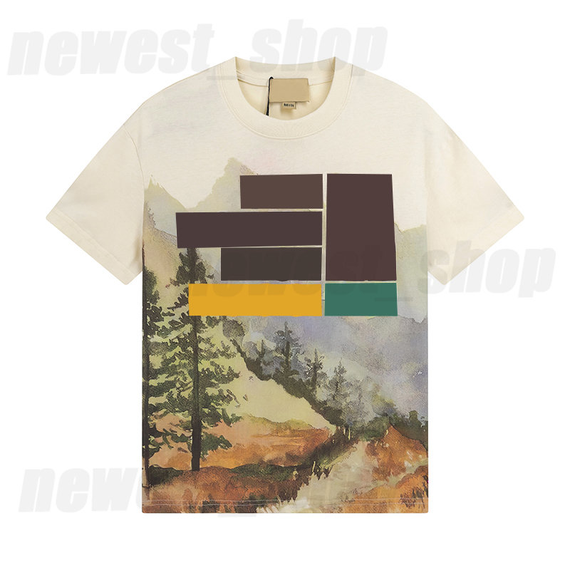

23SS designer Men's Plus Tees & Polos mens T Shirts summer Plus cooperation T shirt luxury letter print tshirts Casual tree printing t-shirt cotton tee, As picture