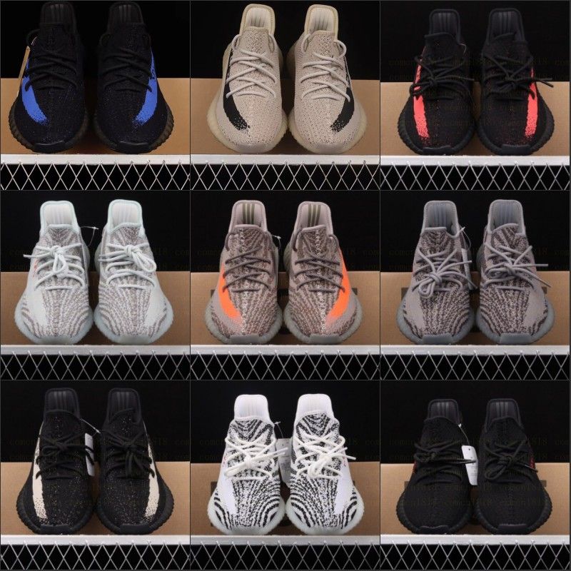 

Big Size 46 47 48 Running Shoes For Men Women Slate Zebra Oreo Dazzling Blue MX Rock Carbon Beluga Reflective Turtle Dove Bred yeezzy, Green