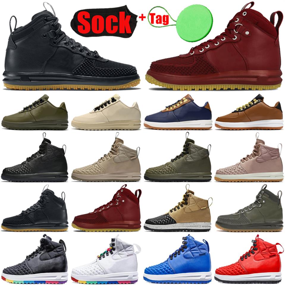

With Sock Tag designer Lunar Luxe 1 duckboot duck boot ducks boots men women shoes Black mens womens trainers sports sneakers310s, #16 ale brown 40-47