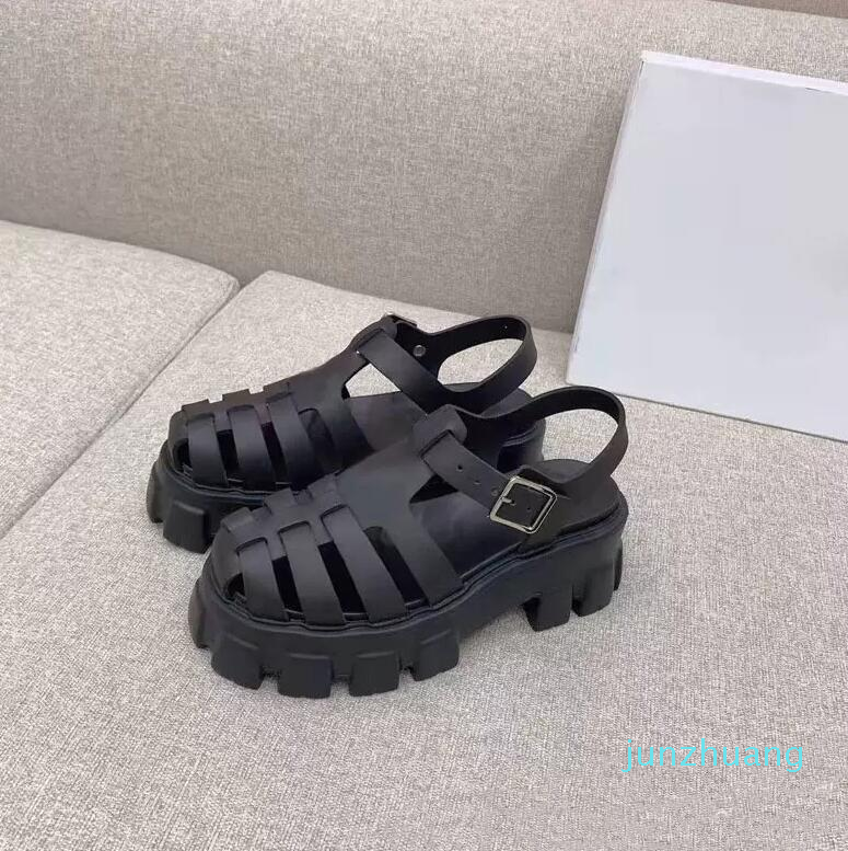 

Women slippers side Sandals womens sandal Designer platform Monolith beach foam rubber slides white black slide 992