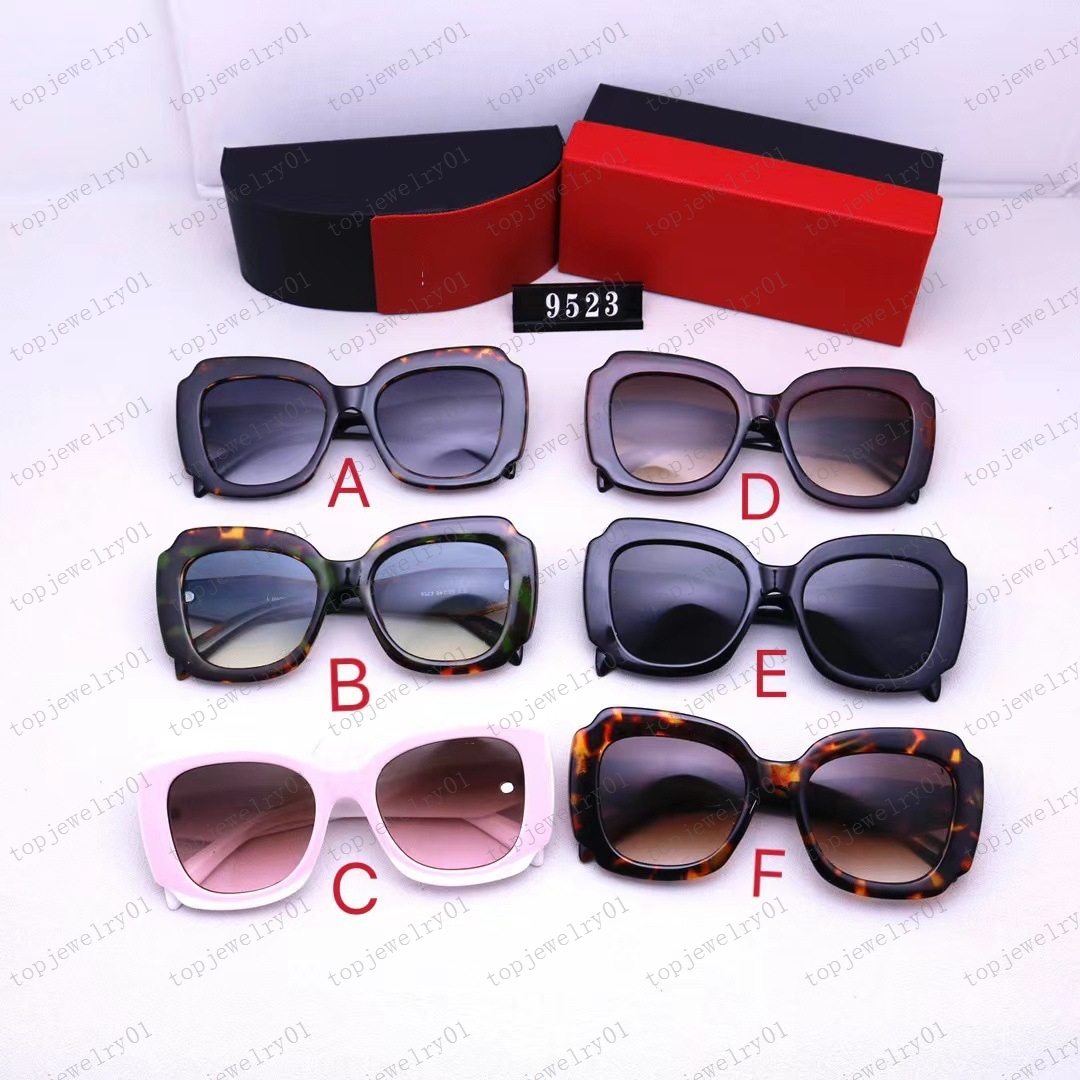 

Fashion Designer Sunglasses Classic Eyeglasses Goggle Outdoor Beach Sun Glasses For Man Woman 7 Color Optional Triangular signature