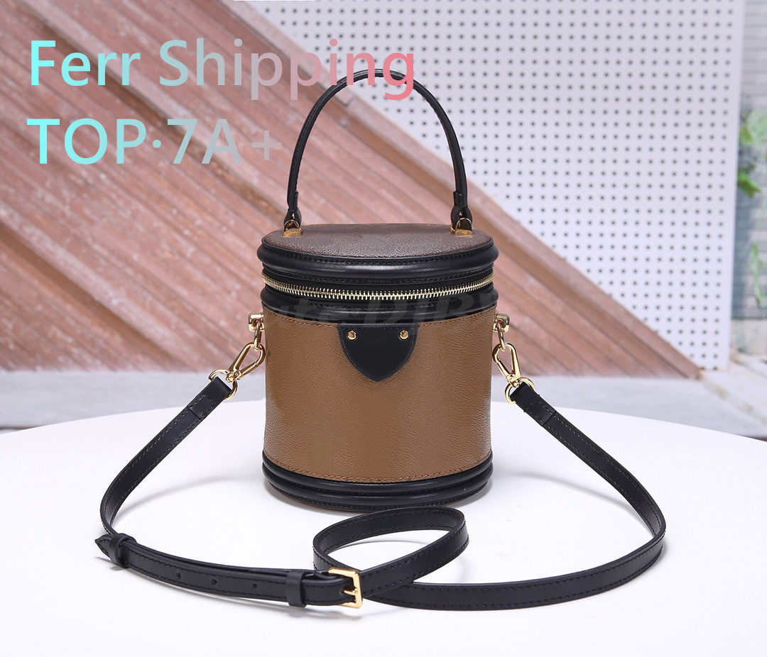 

Designer luxury womens bag lady bags Vintage Bucket Bag Casual fashion cosmetic bag high capacity Leather bag handbag message bag letter printing TOP M43986, 25-16.5-7cm